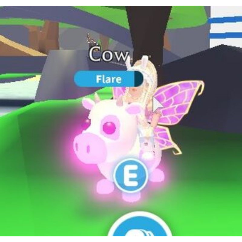 Adopt Me Rare Cow 4x Bundle Pack Making Neon Shopee Malaysia - roblox adopt me pets neon cow