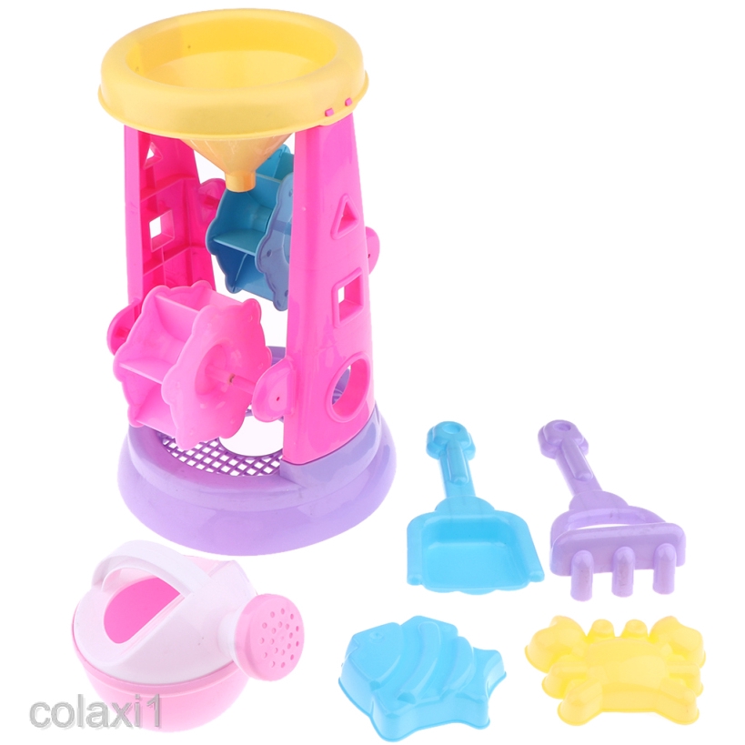 sand and water mill toy