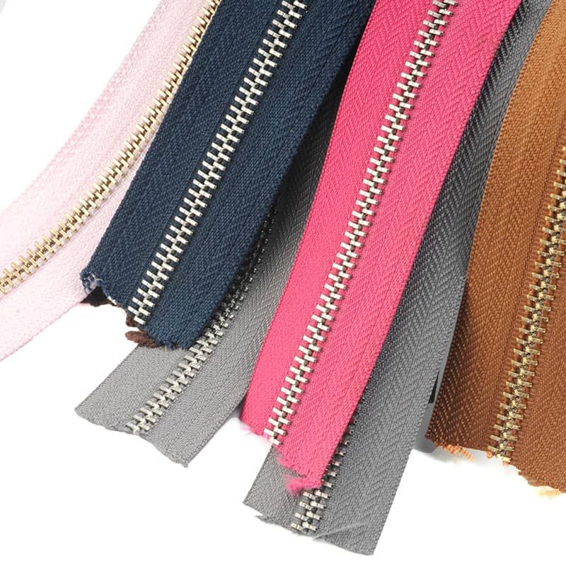 Diy bag zipper Size #5 METAL Bronze Teeth Zipper by Yard *Zip Potong* 45