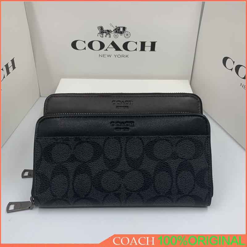 coach wallet long