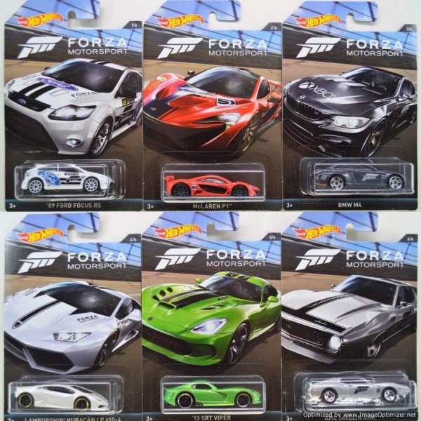 forza motorsport hot wheels set