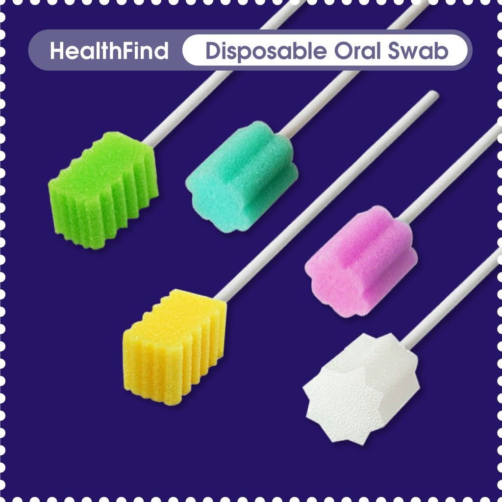 Disposable Oral Swab Toothette Oral Swabs with/without Sodium