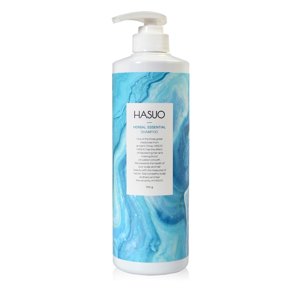 Hasuo Herbal Essential Shampoo 750ml Hair Loss Prevention