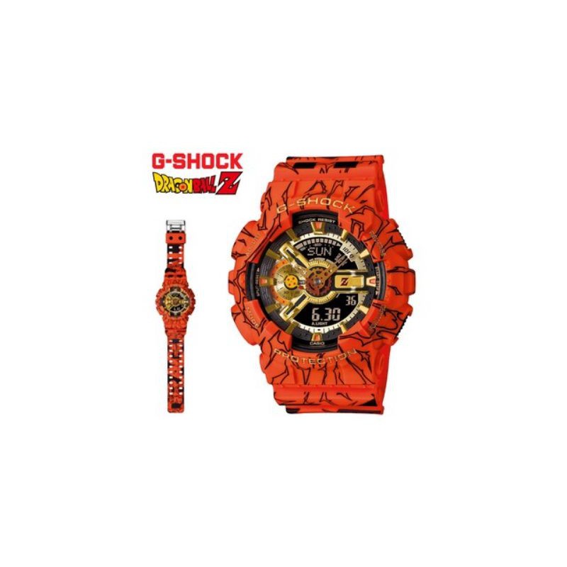 Dragon Ball Z X G Shock Ga 110jdb 1a4jr Limited Shopee Malaysia