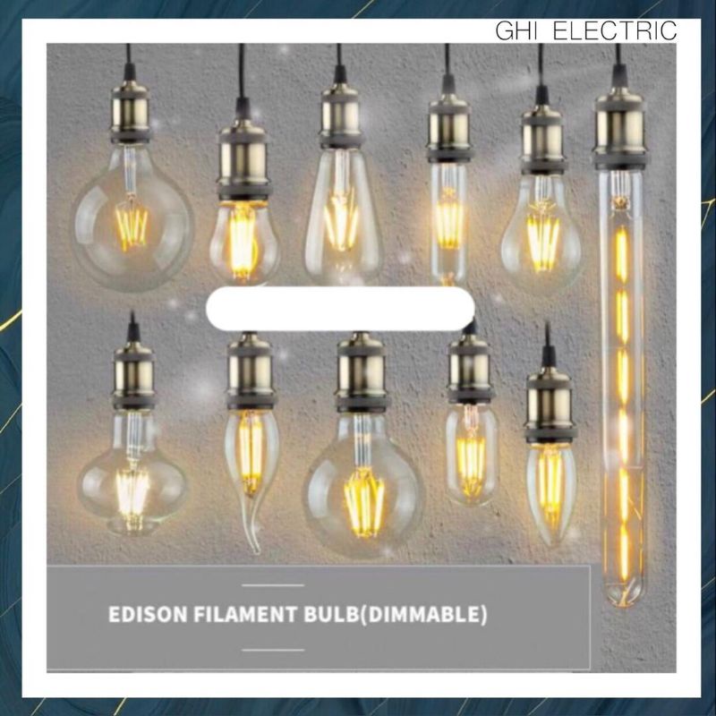 VINTAGE EDISON BULB (Dimmable) Shopee Malaysia
