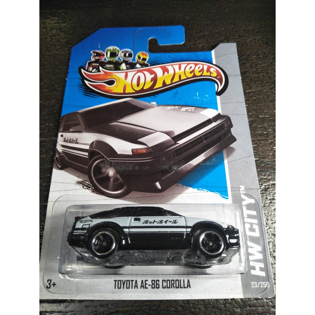 hot wheels corolla ae86