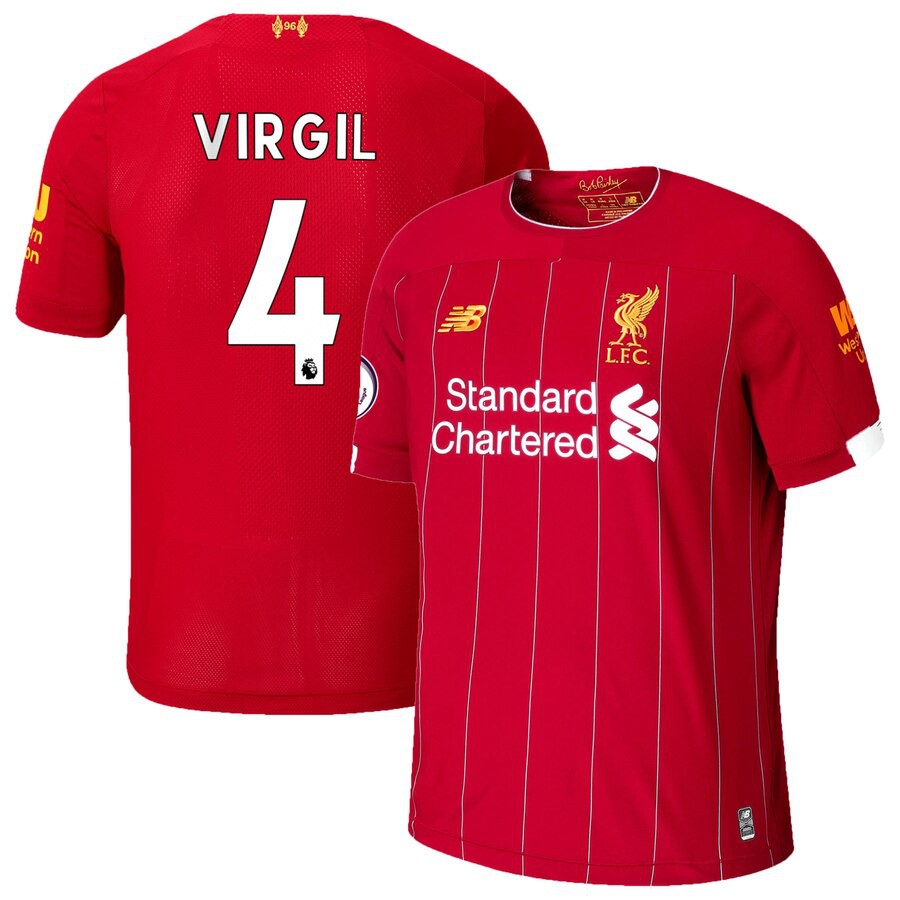 liverpool van dijk shirt