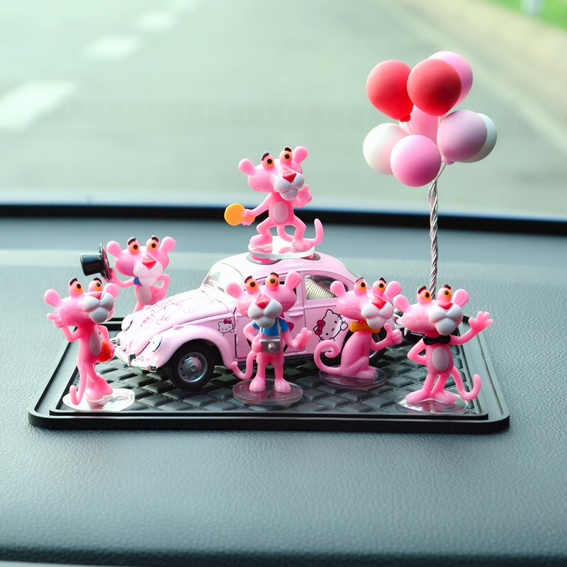 8pcs Car Interior Decoration Creative Car Supplies Cute Car Accessories