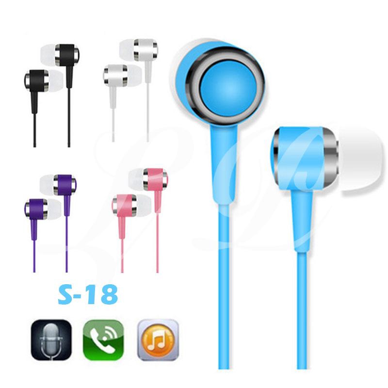 Headset Earphone Comfortable In Ear Straight Type Music