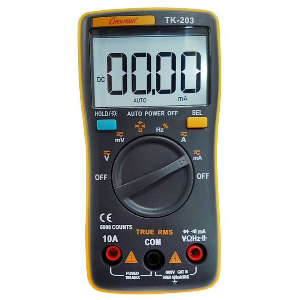 Digital Multimeter Pocket True RMS for Professional [KOREA TAE-KWANG ...