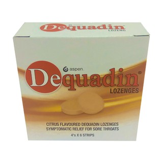 Dequadin Lozenges 24s Sore Throats Relief / Sakit Kerongkong BOX ...