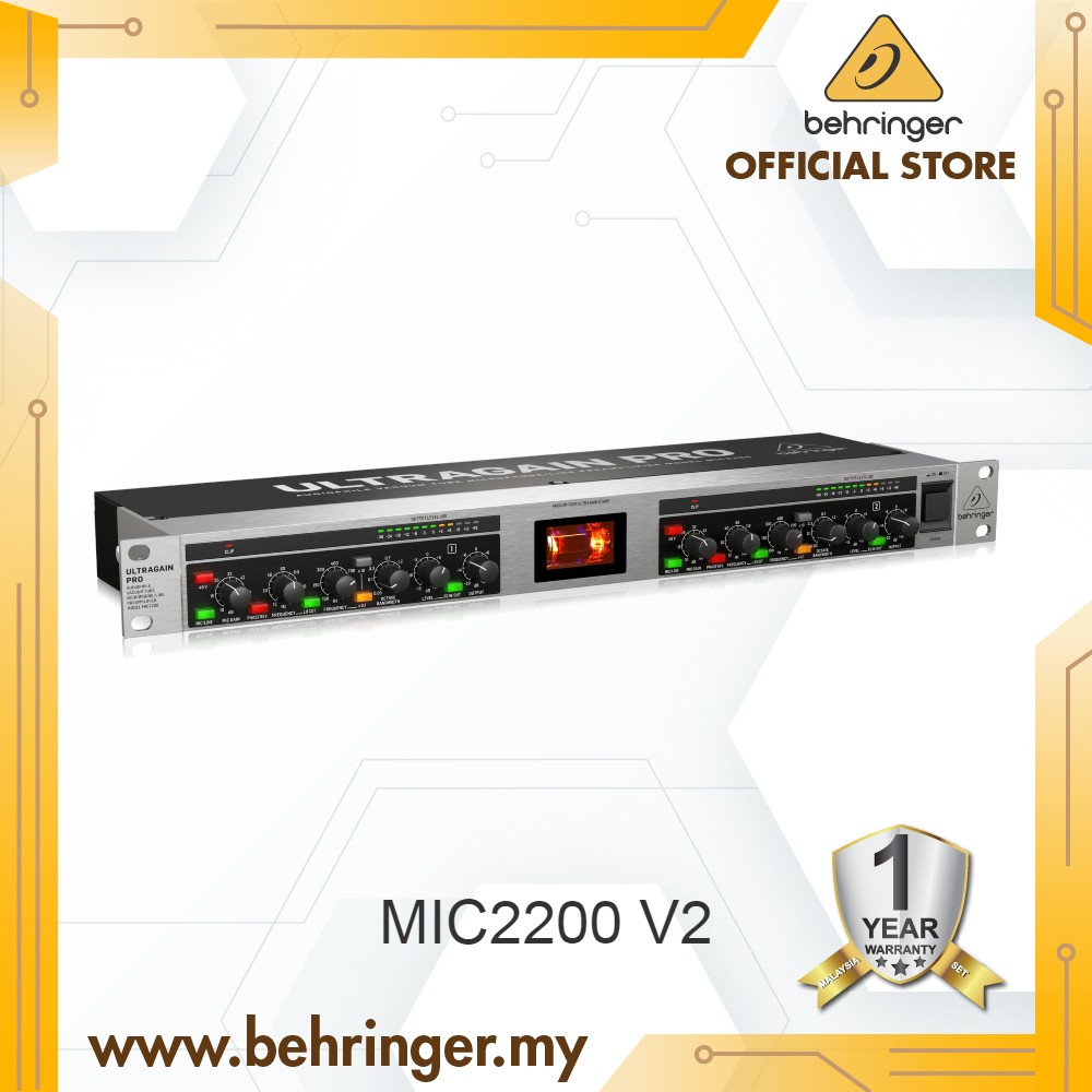 BEHRINGER MIC2200 V2 Audiophile Vacuum Tube Microphone/Line