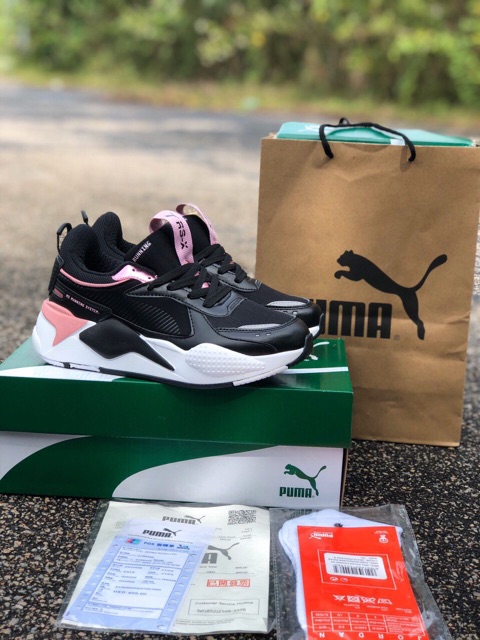 puma rsx black rose gold