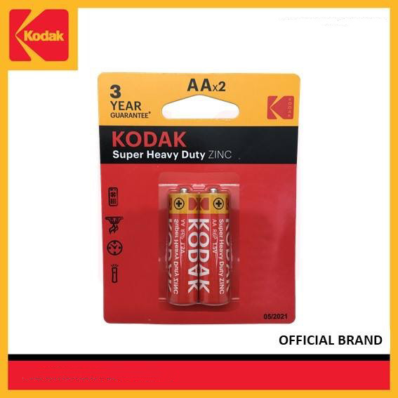 KODAK Zinc SUPER Heavy Duty AA Battery ( 2 batteries per pack