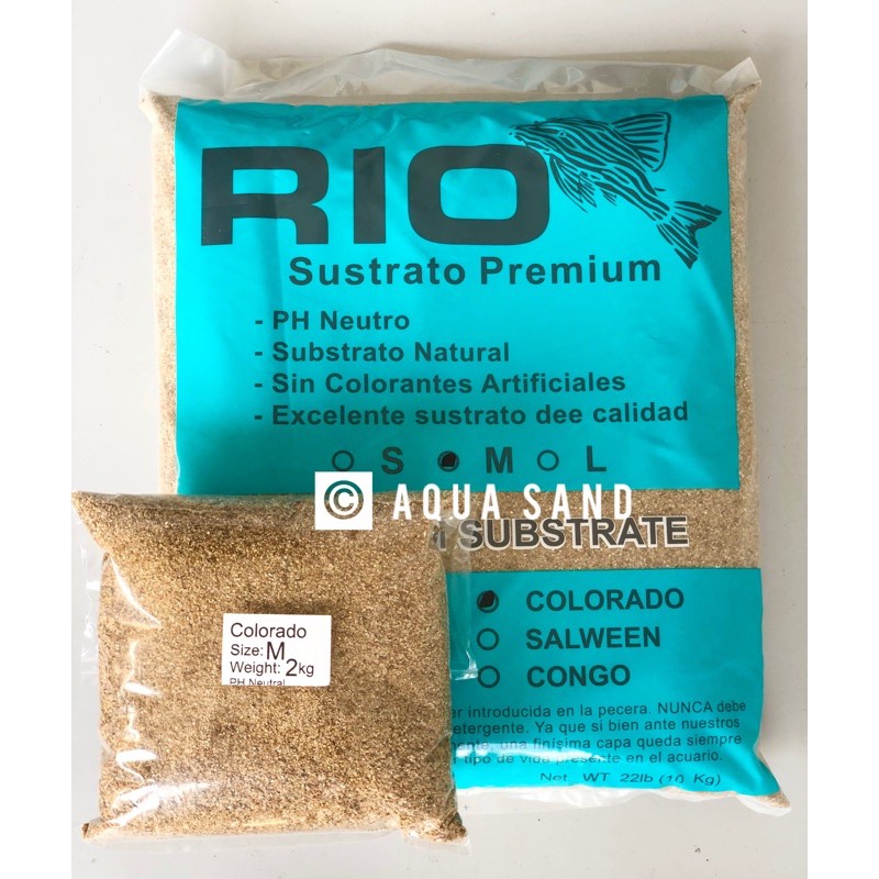 Buy Rio Colorado 2kg Gravel Similar With Ada Sand Substrate Pasir Akuarium Ikan Lab Series For Aquarium Fish Tank 鱼缸砂 Seetracker Malaysia