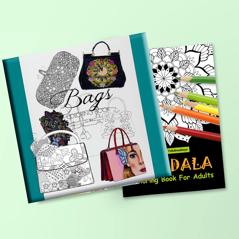 Adult coloring book 2020 bag design | Shopee Malaysia