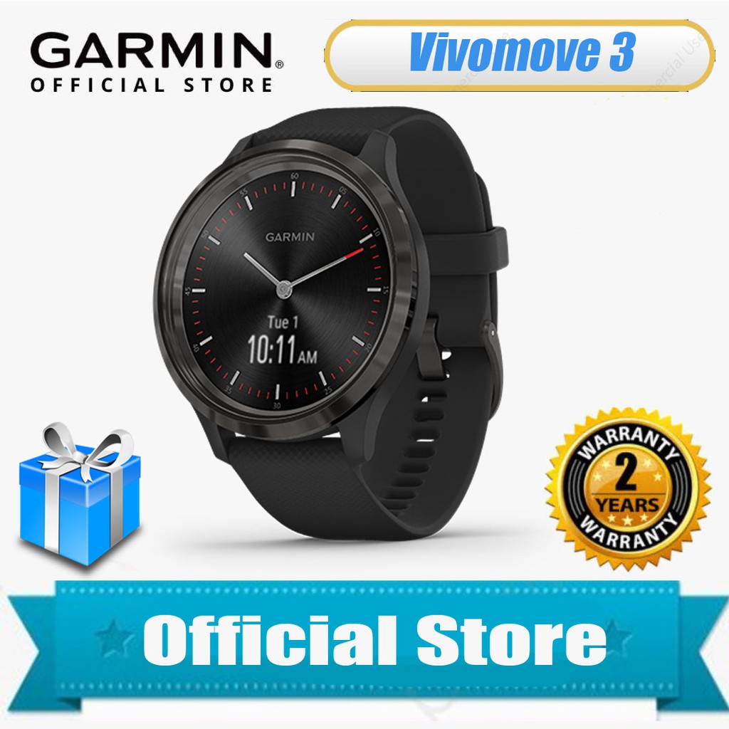 garmin vivomove 3s 39mm smartwatch
