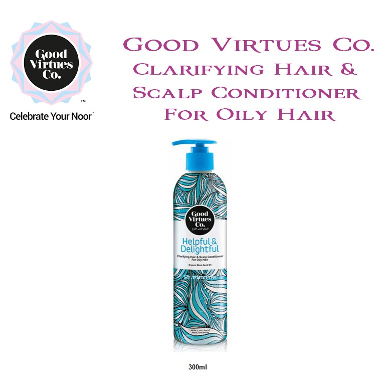 Good Virtues Co Clarifying Hair Scalp Conditioner For Oily Hair