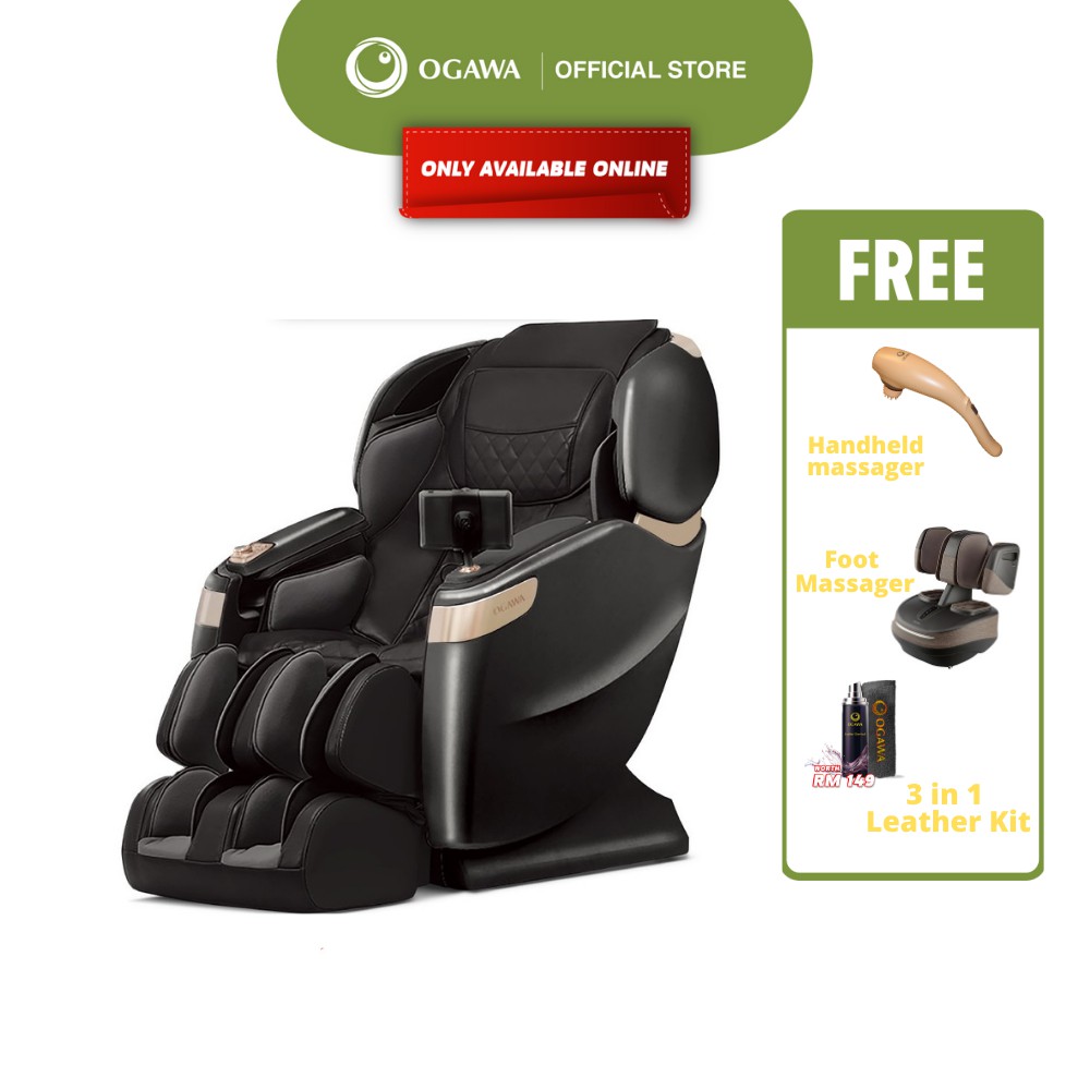 Ogawa Master Drive Plus Massage Chair 5 Elements Free Omknee 2 Foot Massager Caree Touch Handheld Massager 3in1 L