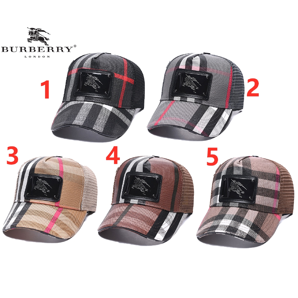 burberry plaid hat