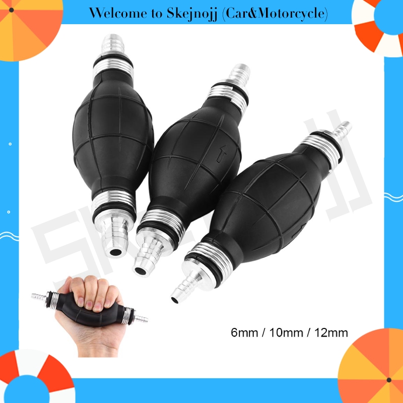 Premium Reliable Rubber & Aluminum Fuel Pump Line Hand Primer Bulb Petrol Car Boat Marine Outboard Quality - Image 4