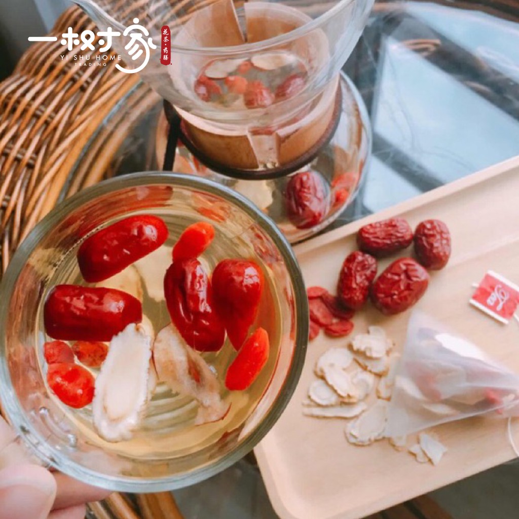 美国老泡参红枣枸杞茶american Ginseng Tea Grade A