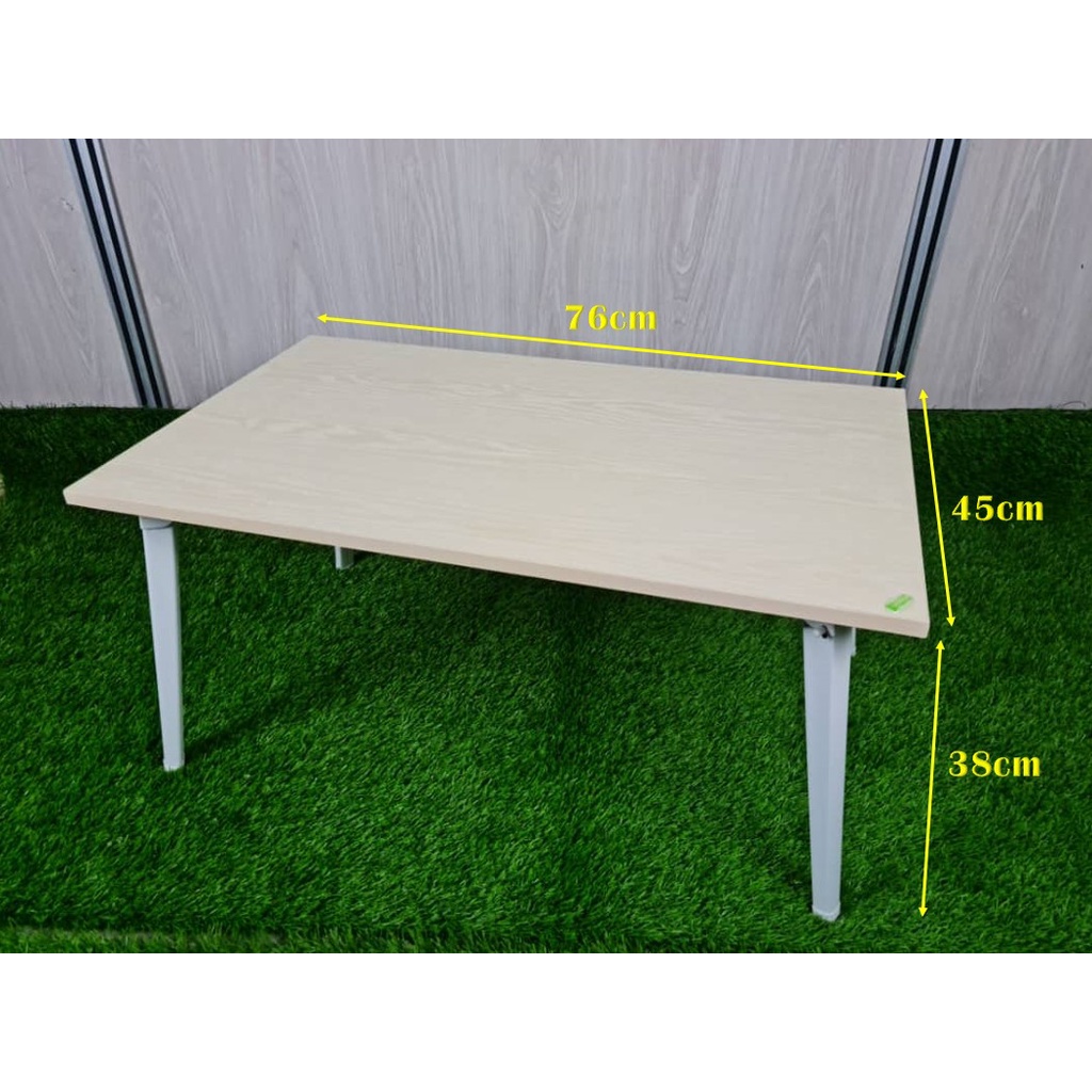 76cm x 45cm Waterproof Coffee Table Japanese Table Wooden Table Meja Lipat Meja Tetamu Meja