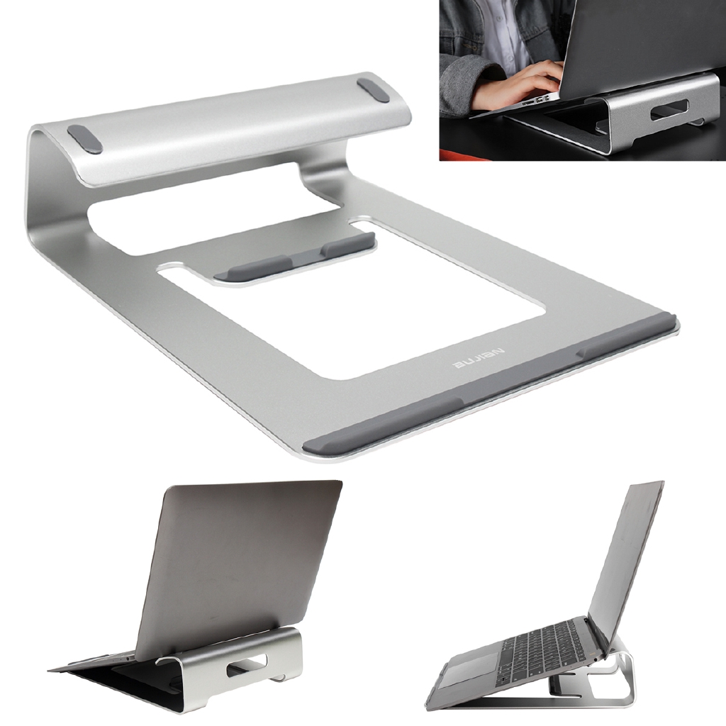 Aluminum Laptop Holder Stand Desk Heat Dissipation For Macbook Pro