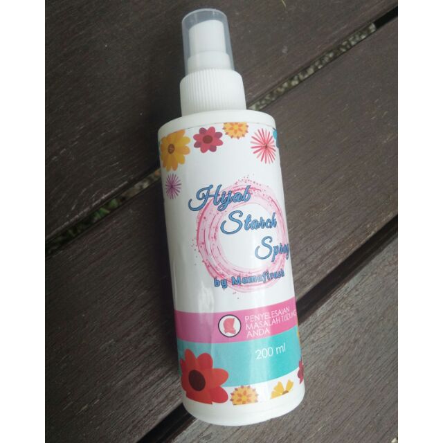 Hijab Starch Spray by Mamafirash Spray Pengeras Awning Tudung Shopee