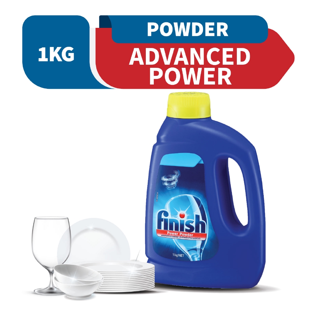 Finish Classic Dishwasher Powder Detergent Lemon 1kg Shopee Malaysia