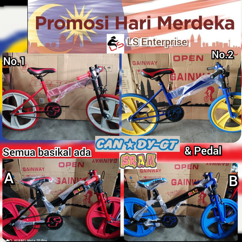 Basikal Bmx Lajak