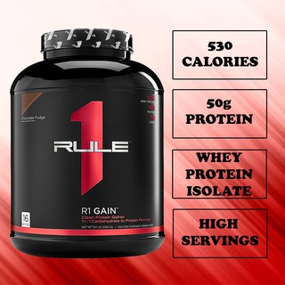 Rule 1 Gain (5lbs) - Lean Mass Gainer, Weight Gainer, Low ...