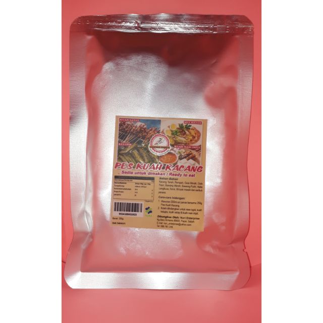 PES KUAH KACANG ( boleh dimakan bersama satay,rojak,kolupis dan nasi ...