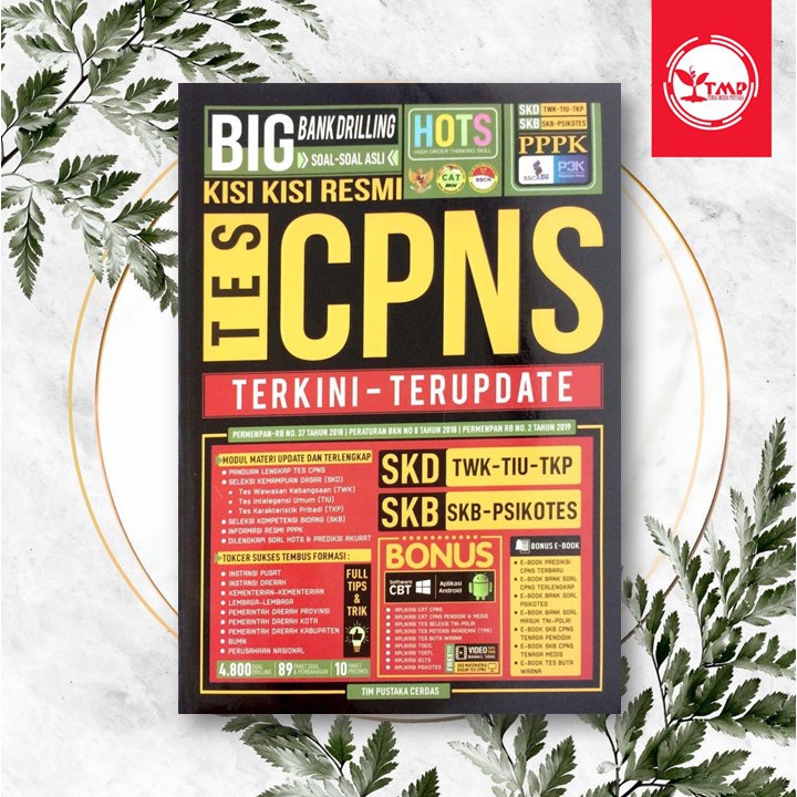 Cpns 2021 Book Cpns Test Book For General Big Bank Drilling Grid Official Hots Latest Hots Shopee Malaysia