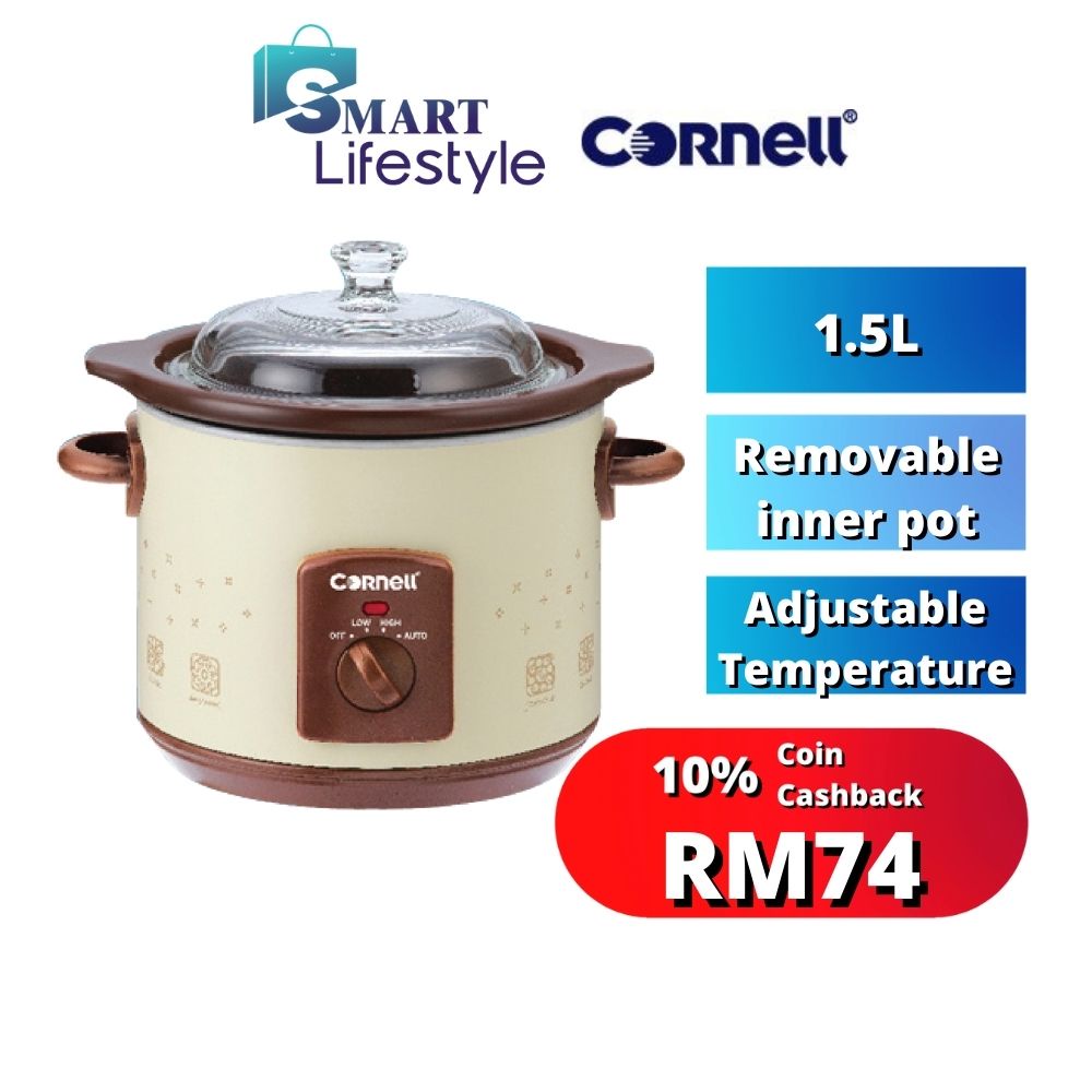 Cornell Slow Cooker 1.5L CSC-D15C CSC-D15C