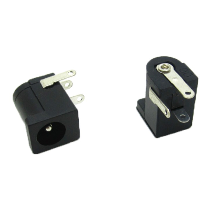 DC-005 5.5mmx2.5mm DC Power Jack Plug 3 Pin Female Socket Connector ...