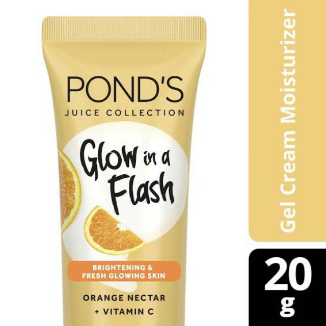 ponds gel cream moisturizer orange
