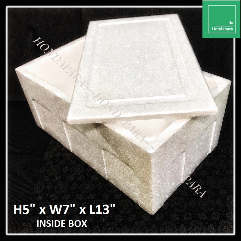 polystyrene ice box tesco