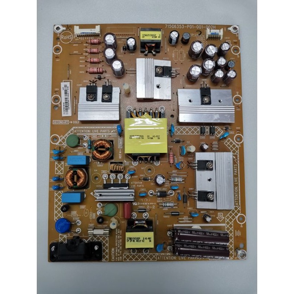 Philips LED 40" TV Model 40PFT5109S/98 / Power Board / Main Board