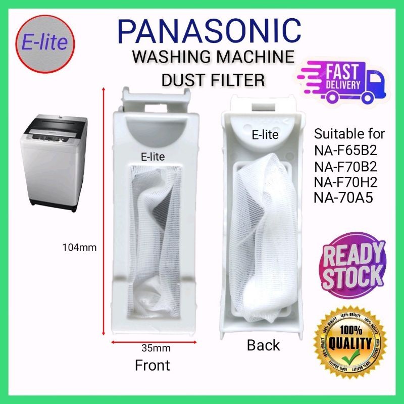 [NEW] PANASONIC WASHING MACHINE BAG FILTER NAF70B2 / NAF65B2 Shopee