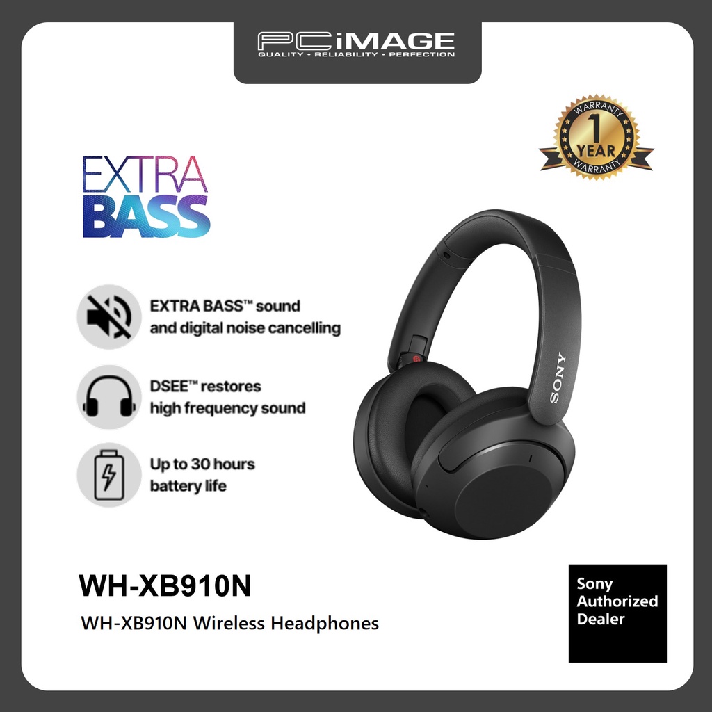Sony WHXB910N Noise Canceling Wireless Headphone Shopee Malaysia