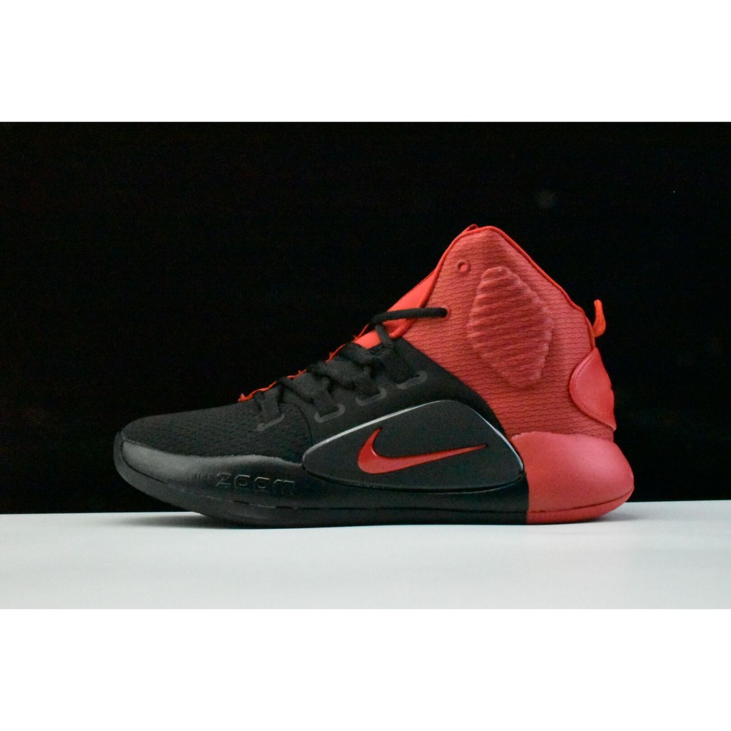 nike hyperdunk x black red