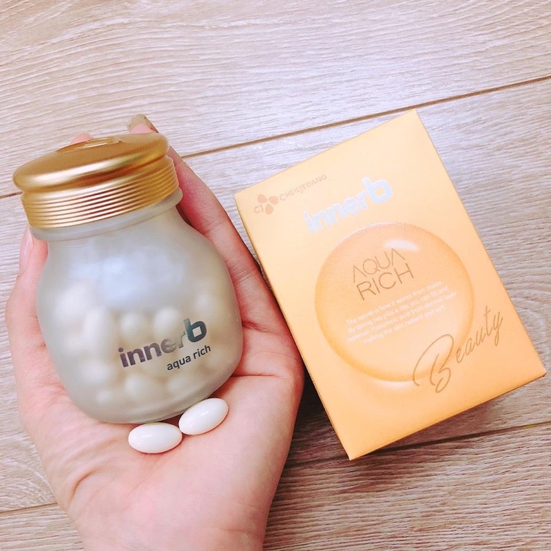 Aqua Rich Innerb : Review Viên Uống Cấp Nước Innerb Aqua Rich Doubleup ...