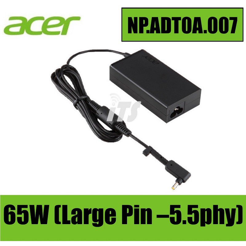 Acer 65W Power Adaptor + Cord (Large Pin 5.5phy) (Original) Shopee Malaysia