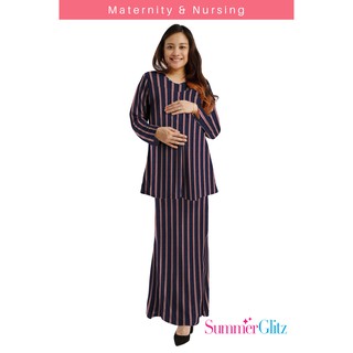 SummerGlitz Maternity Nursing Floral Blouse Baju Kain SummerGlitz Maternity Nursing Floral Blouse Baju Kain