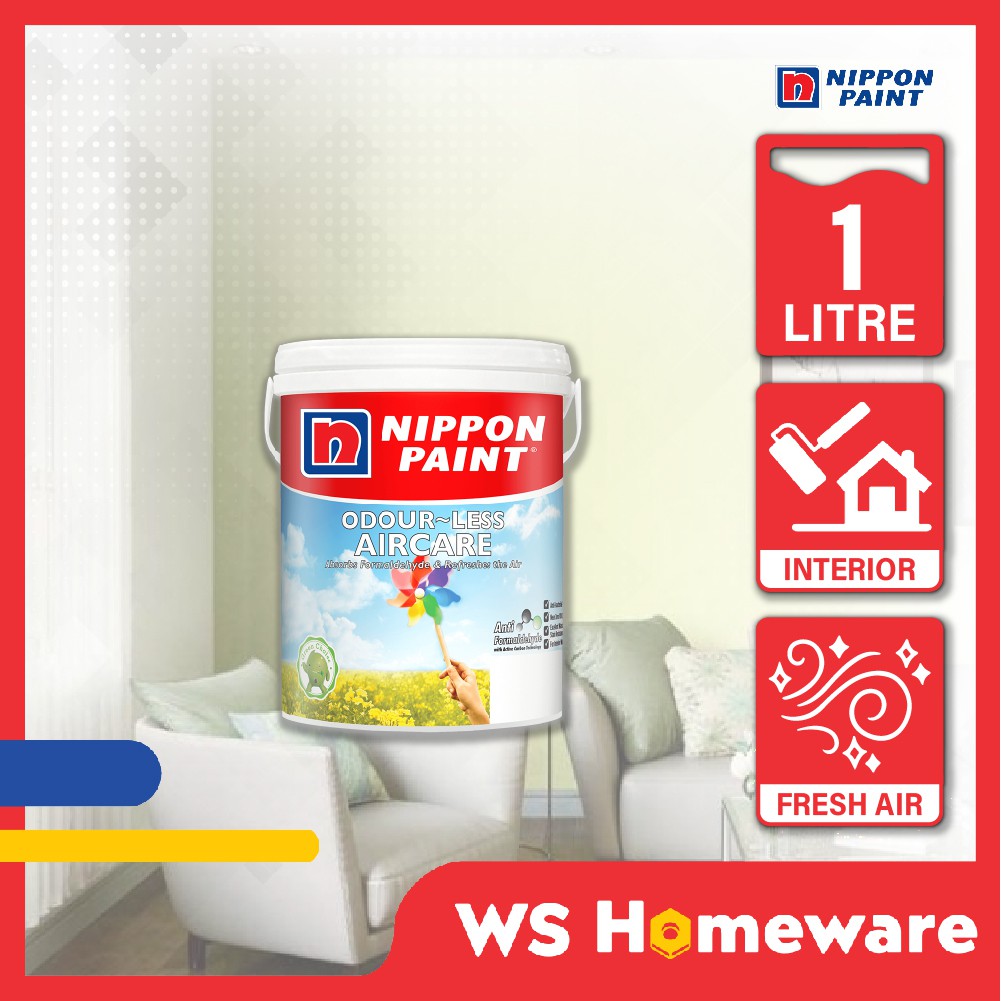 WS Cat Nippon Paint Odourless Air Care White Nippon Odourless Air Care ...