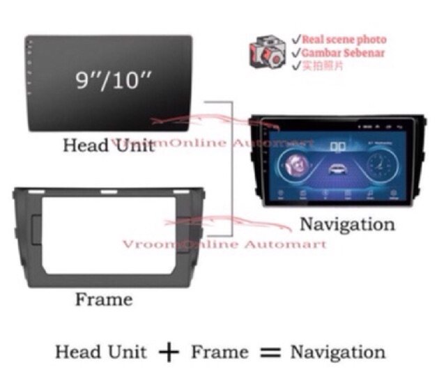 Perodua Alza Android Player 10inch Ips 2 5d Full Hd Screen With Alza Casing Shopee Malaysia