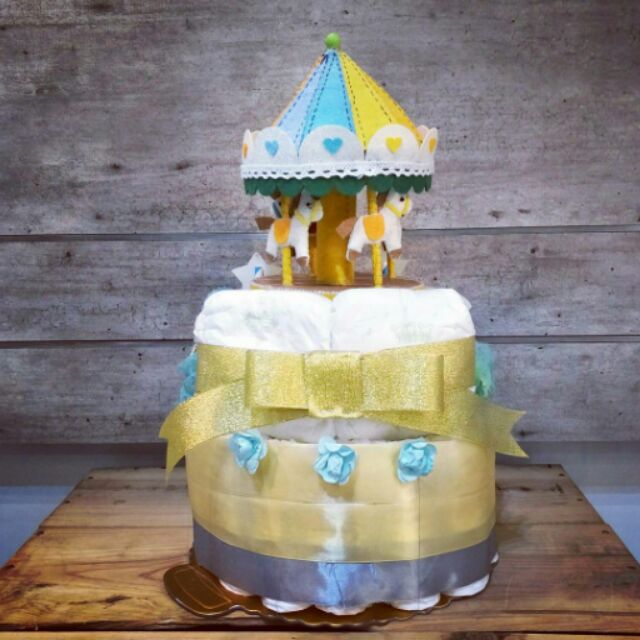 edible diaper cake