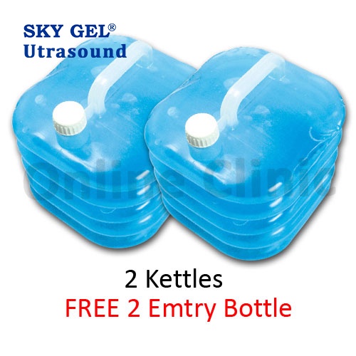Ultrasound Gel x 2 Kettle ( 5kg / Kettle )( Sky Gel Brand ) Shopee Malaysia
