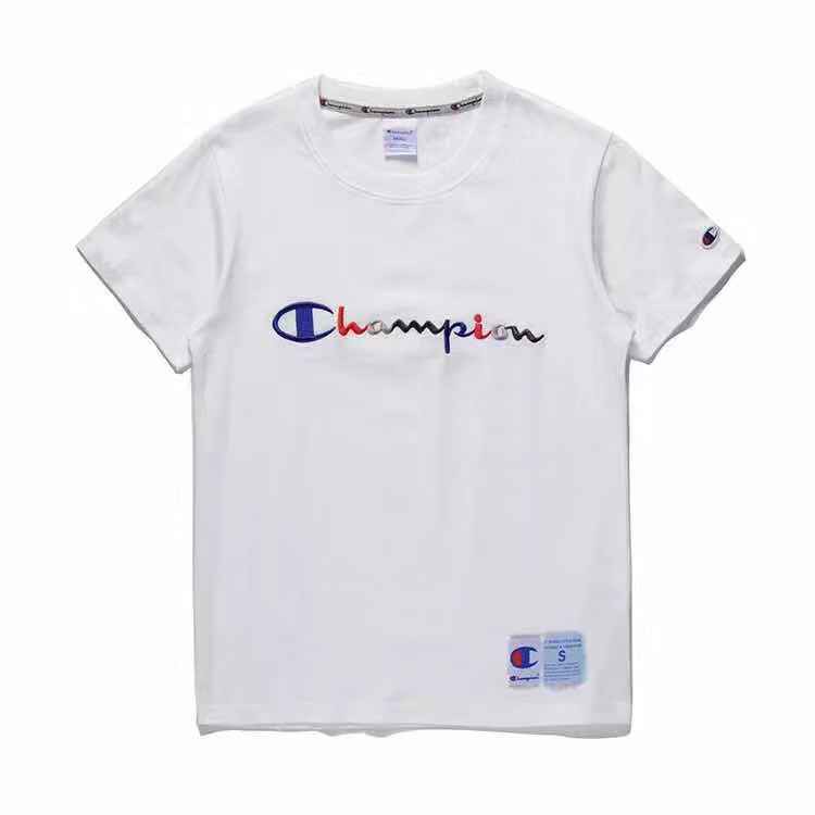 champion embroidered tee